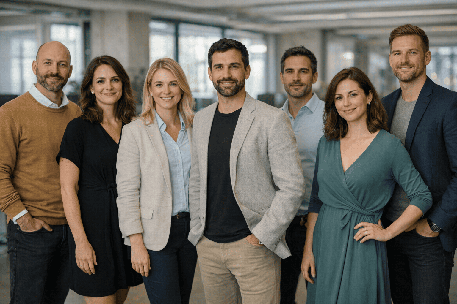 Team working on AI trading platform — Cardine Modevo